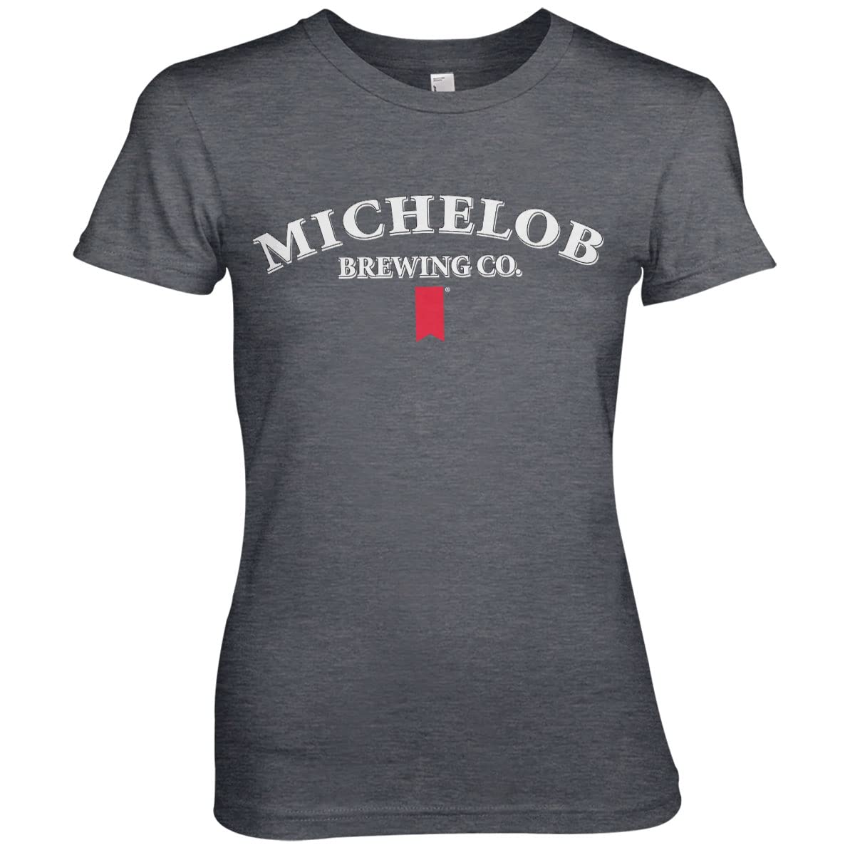 MichelobOfficially Licensed Brewing Co. Women T-Shirt (Dark-Heather)