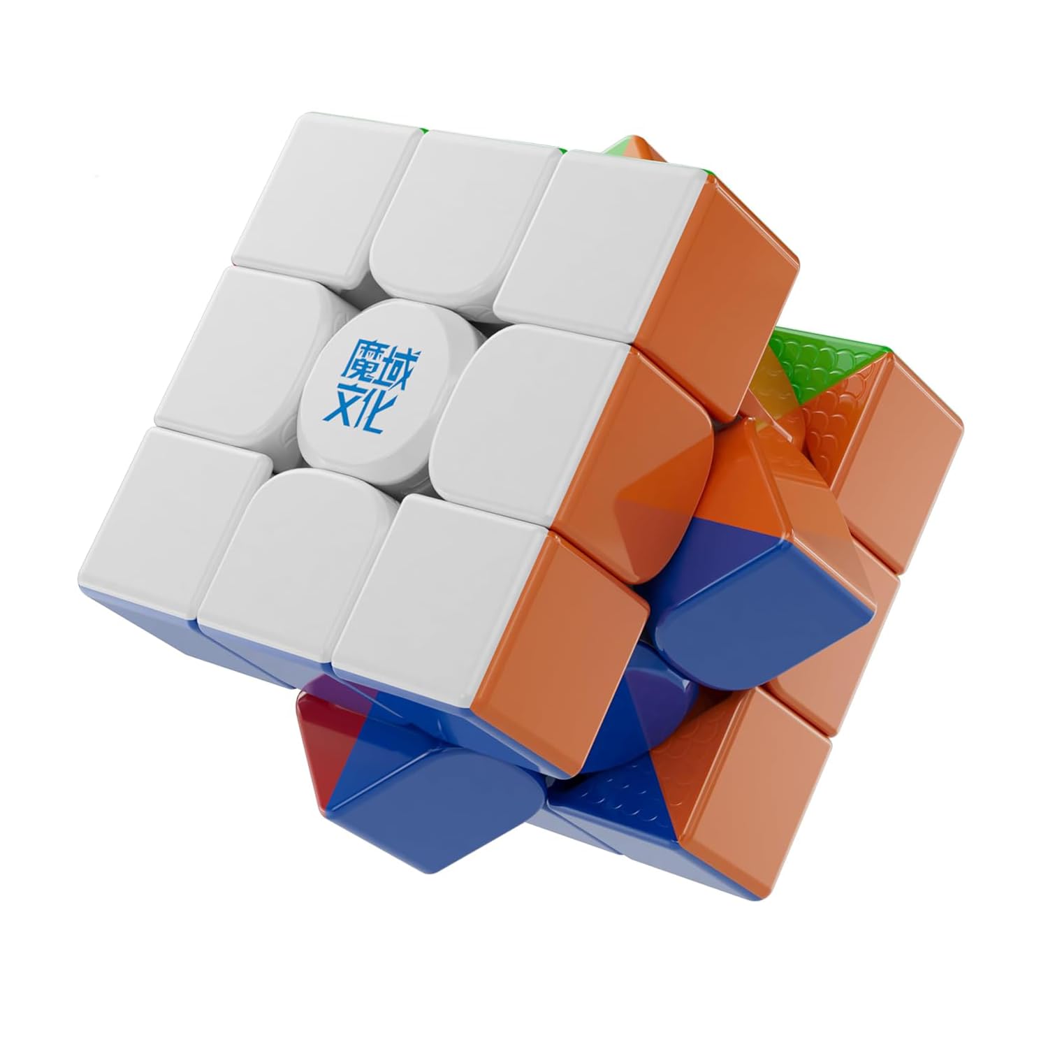 MOYU Weilong WRM v10 3x3 Magnetic Master Cube, Stickerless Puzzle Cube of 2024, Features a 20-Magnet Ball core and UV Professional maglev Cube. (20M Ball Core MagLev Magic Cloth Version)