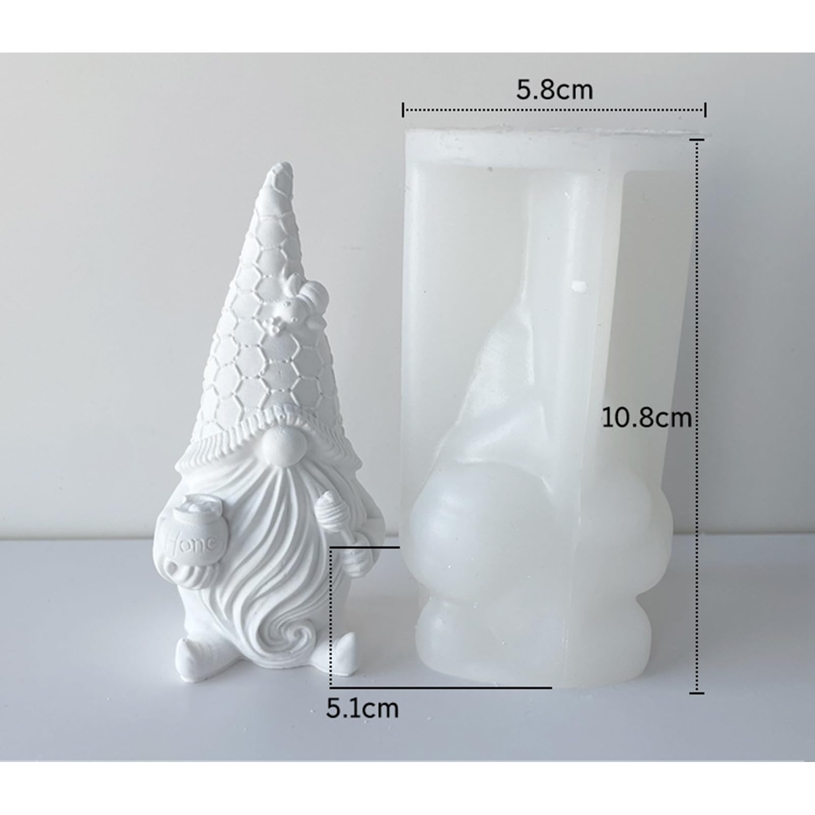 Moule à Bougies En Silicone En Forme De Traîneau, Père Noël, Bonhomme De Neige, Chocolat, Dessert, Fondant, Outils De Gâteau, Bricolage