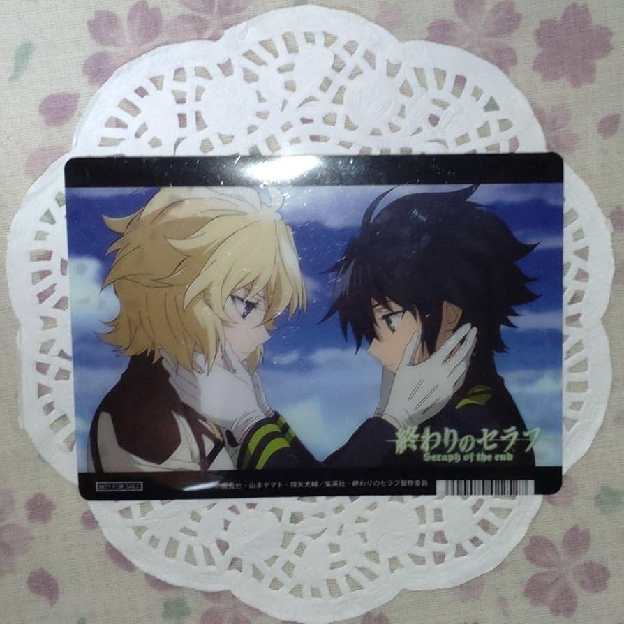 終わりのセラフ クリアカード BOX特典 優一郎 ミカエラ 終わりのセラフ クリアカード BOX特典 優一郎 ミカエラ Amazon