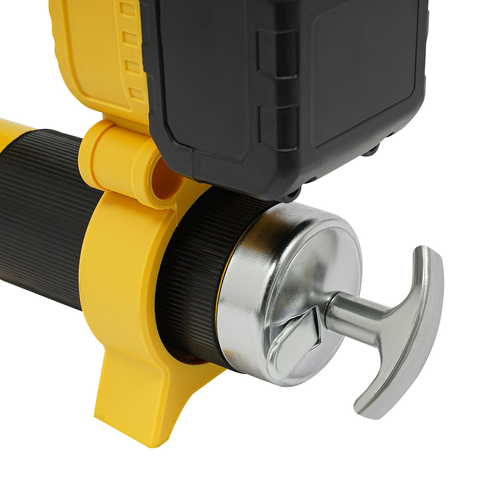 Elektryczna wyciskarka do smaru 21 V, bezszczotkowy silnik 300 W, 8500 psi, wydajność tłoczenia 177 ml/min, pojemnik na tłuszcz 400 cm³, w zestawie akumulatory 2 x 1500 mAh, ładowarka, elastyczny wąż