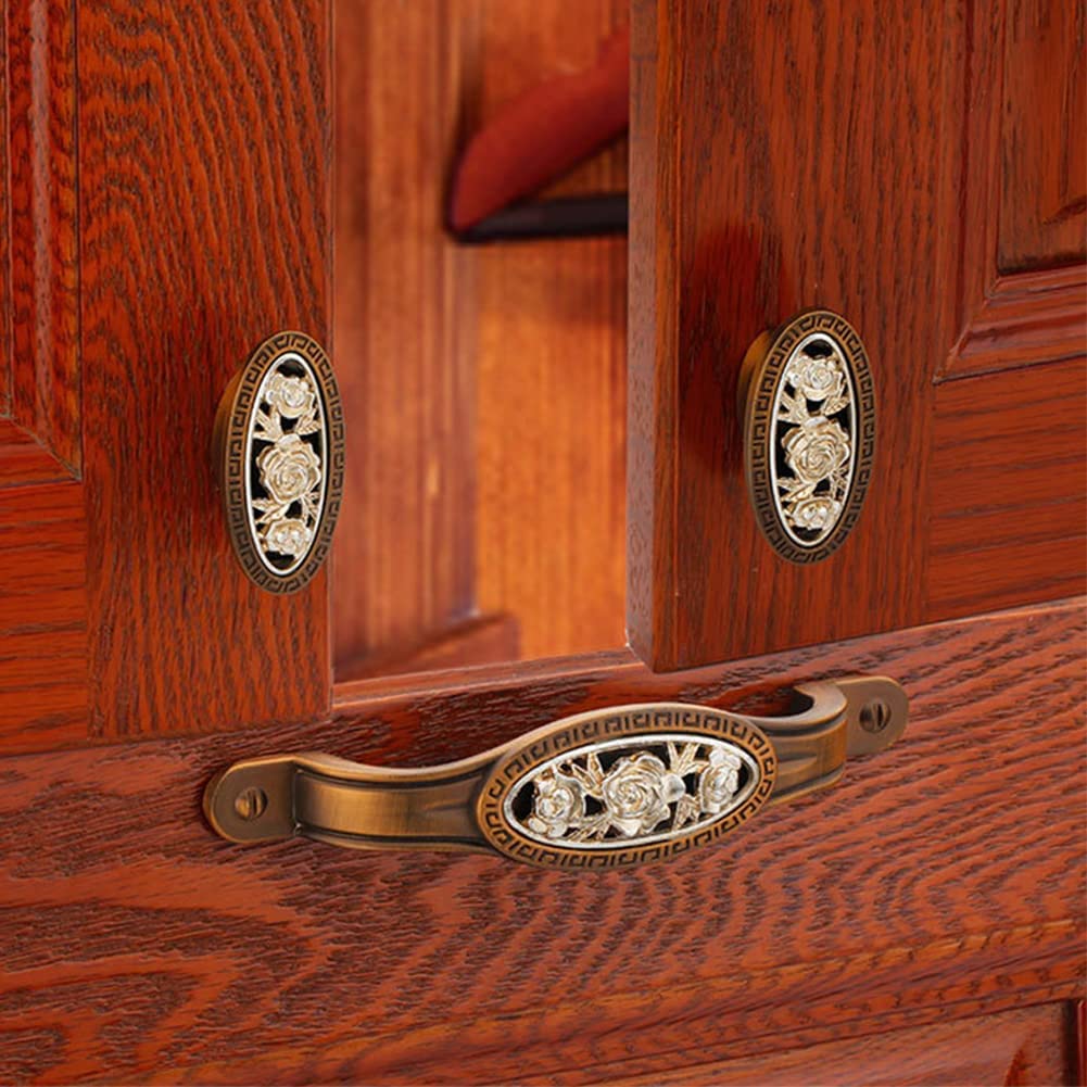 Tiradores Vintage Para Muebles - Manijas De Aleación De Zinc Para Cajones, Armarios Y Cocinas - Estilo Retro De 152mm