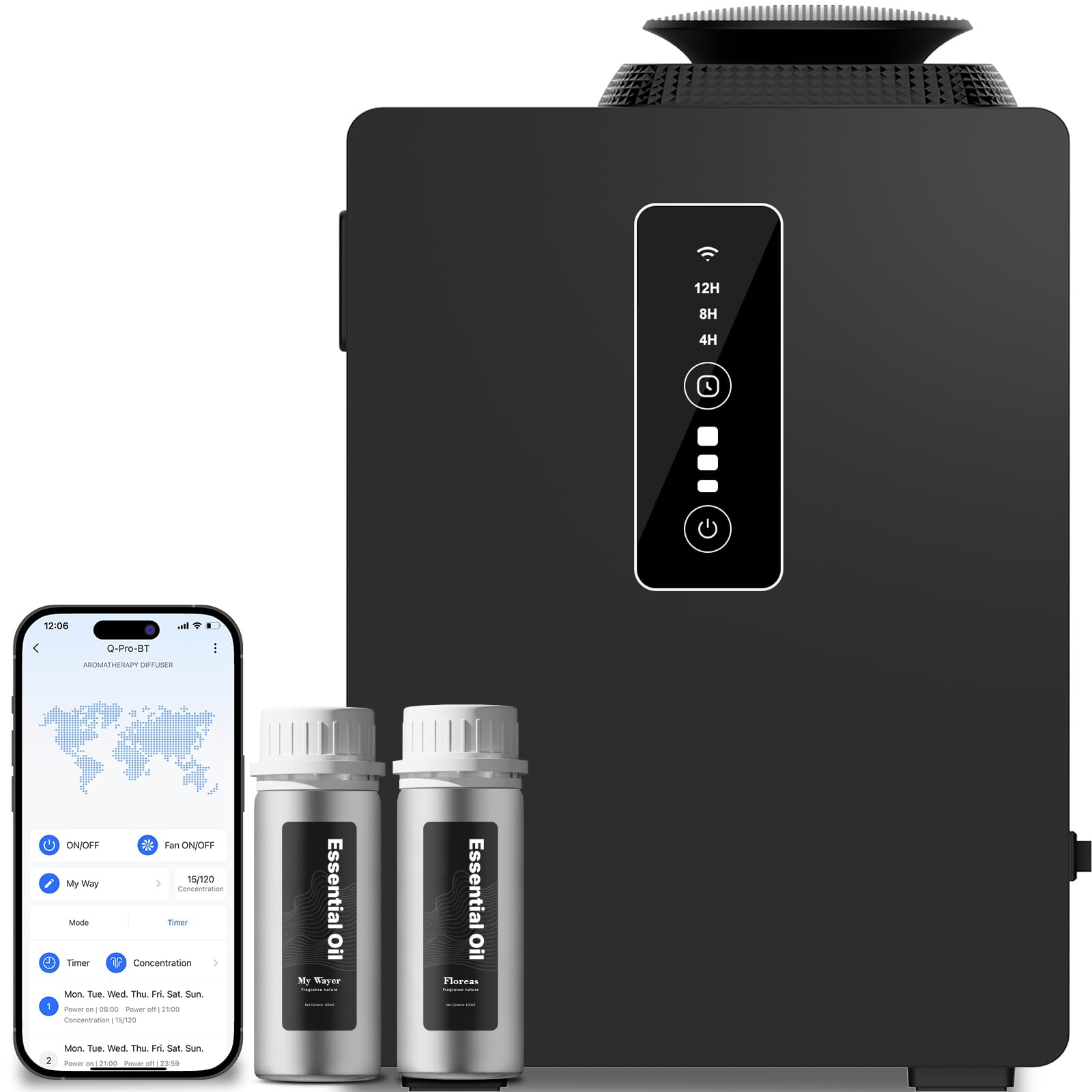 Amazon.com: 2026 Upgraded 1000ML HVAC Scent Diffuser Machine Kit