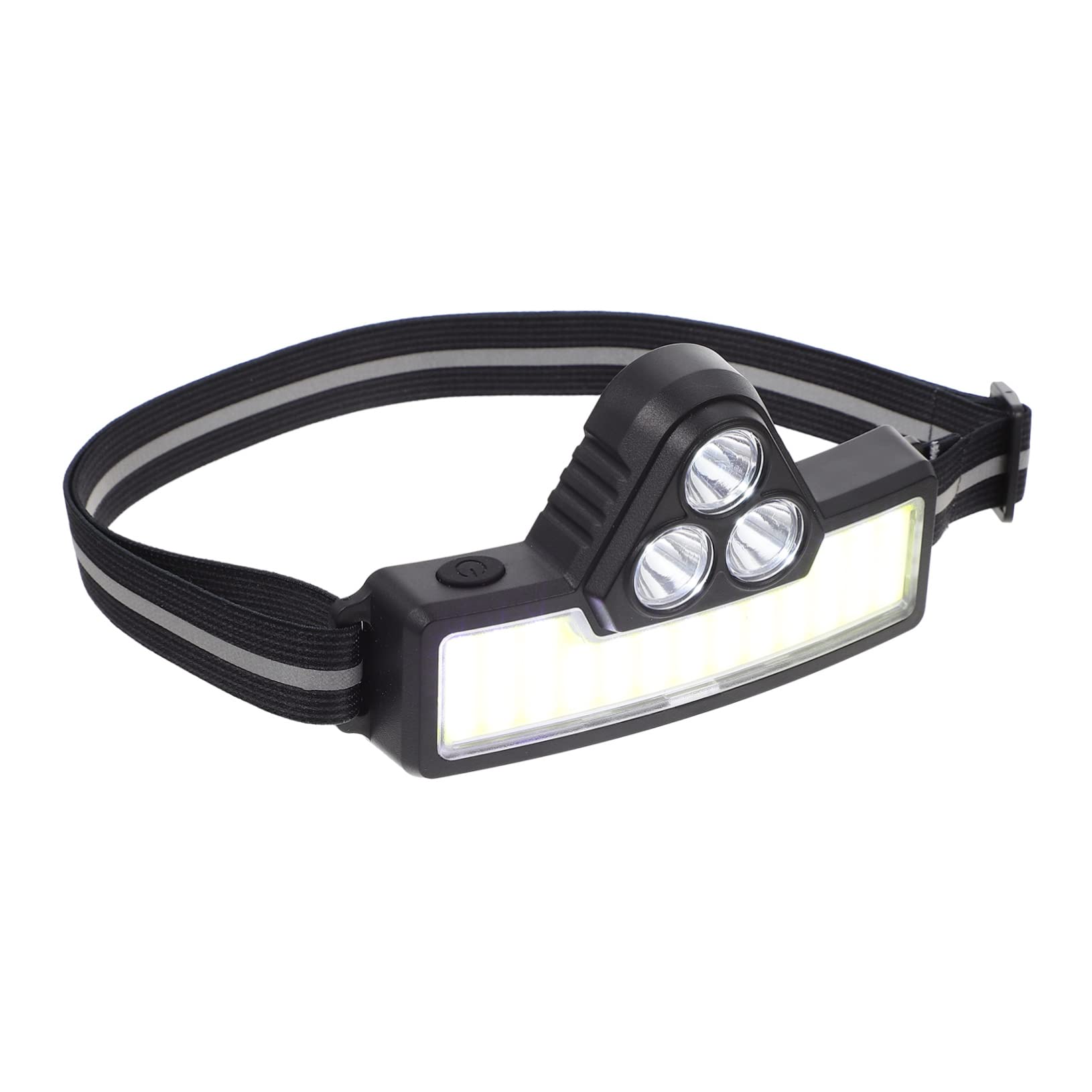 ifundom Lampada Frontale Ricarica Usb Per Pesca Notturna Fari Da Lavoro in Plastica Attrezzatura Da Corsa Multifunzione