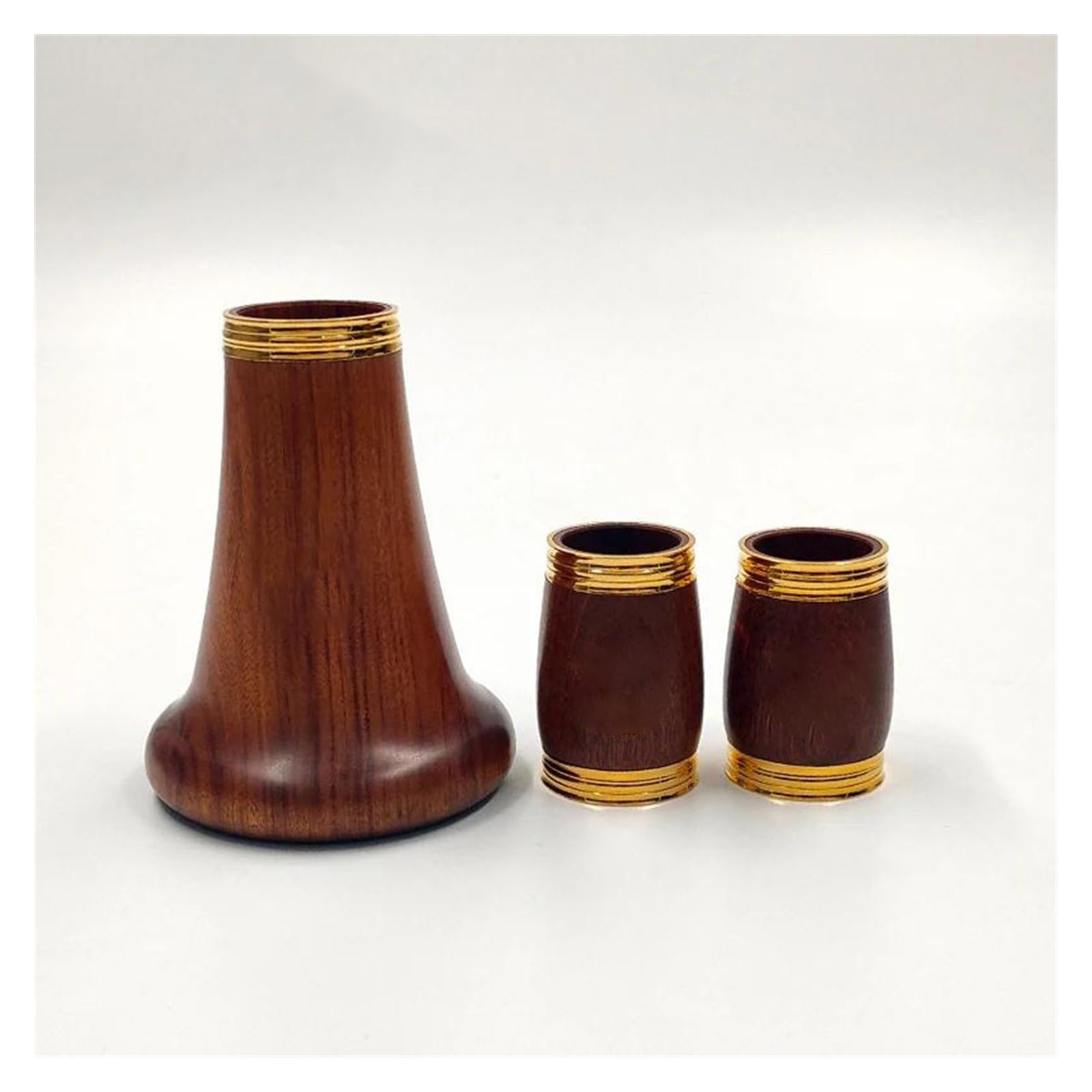 Corpo In Legno Di Sequoia Clarinetto Chiavi In ​​Do Chiavi Placcate In Oro Clarinetto Con Accessori