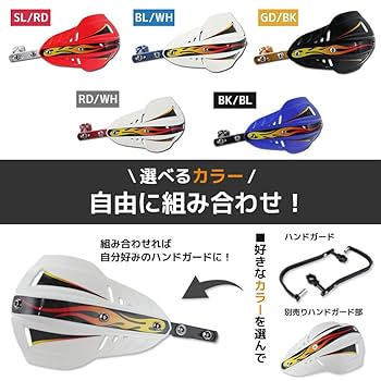 Amazon | ライズコーポレーション ハンドガード 角度調整機能付