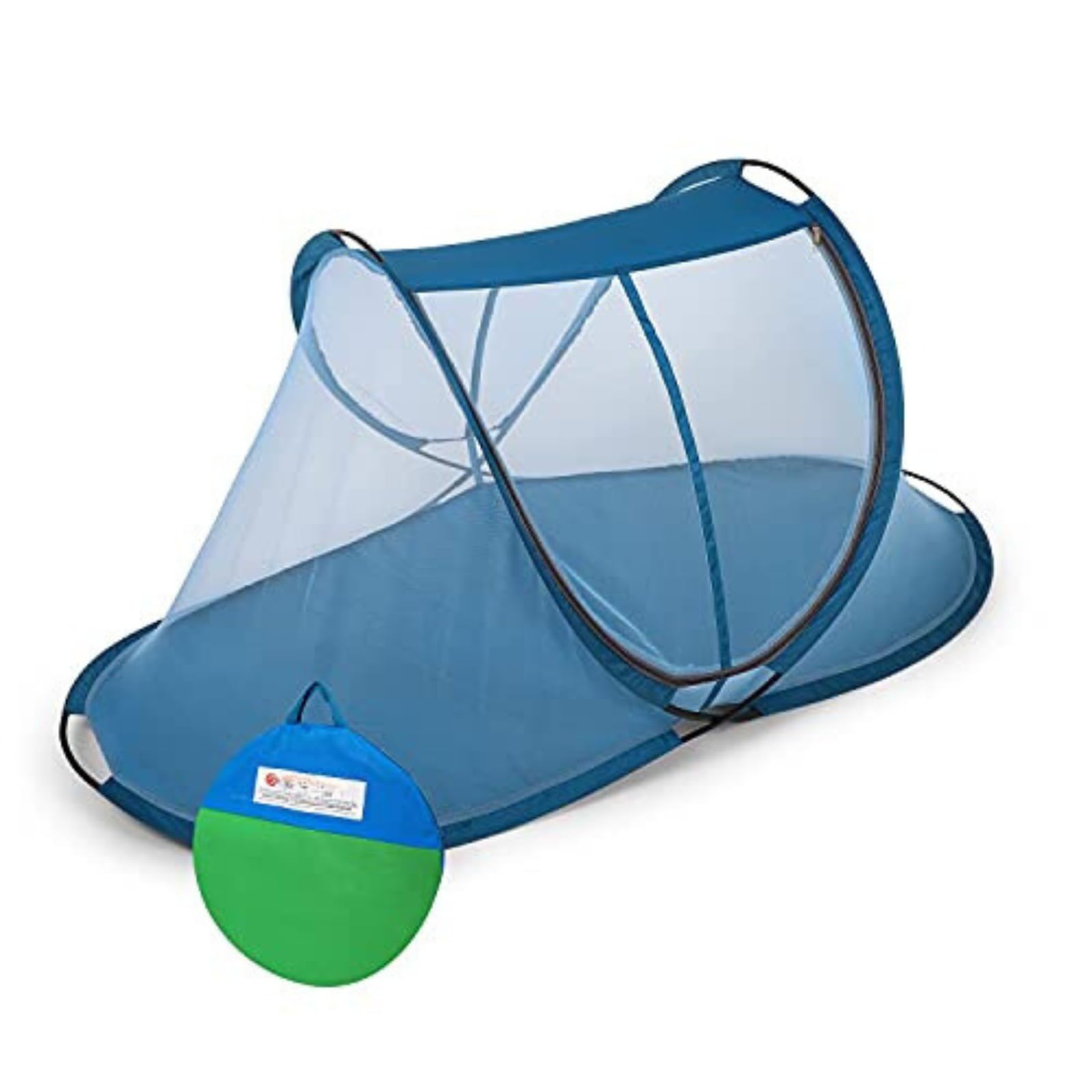 Polyester Foldable Portable Lightweight Single Bed Machardani Mosquito Net with Base BZ_A_ALM-Mosquito net Combo-image-46