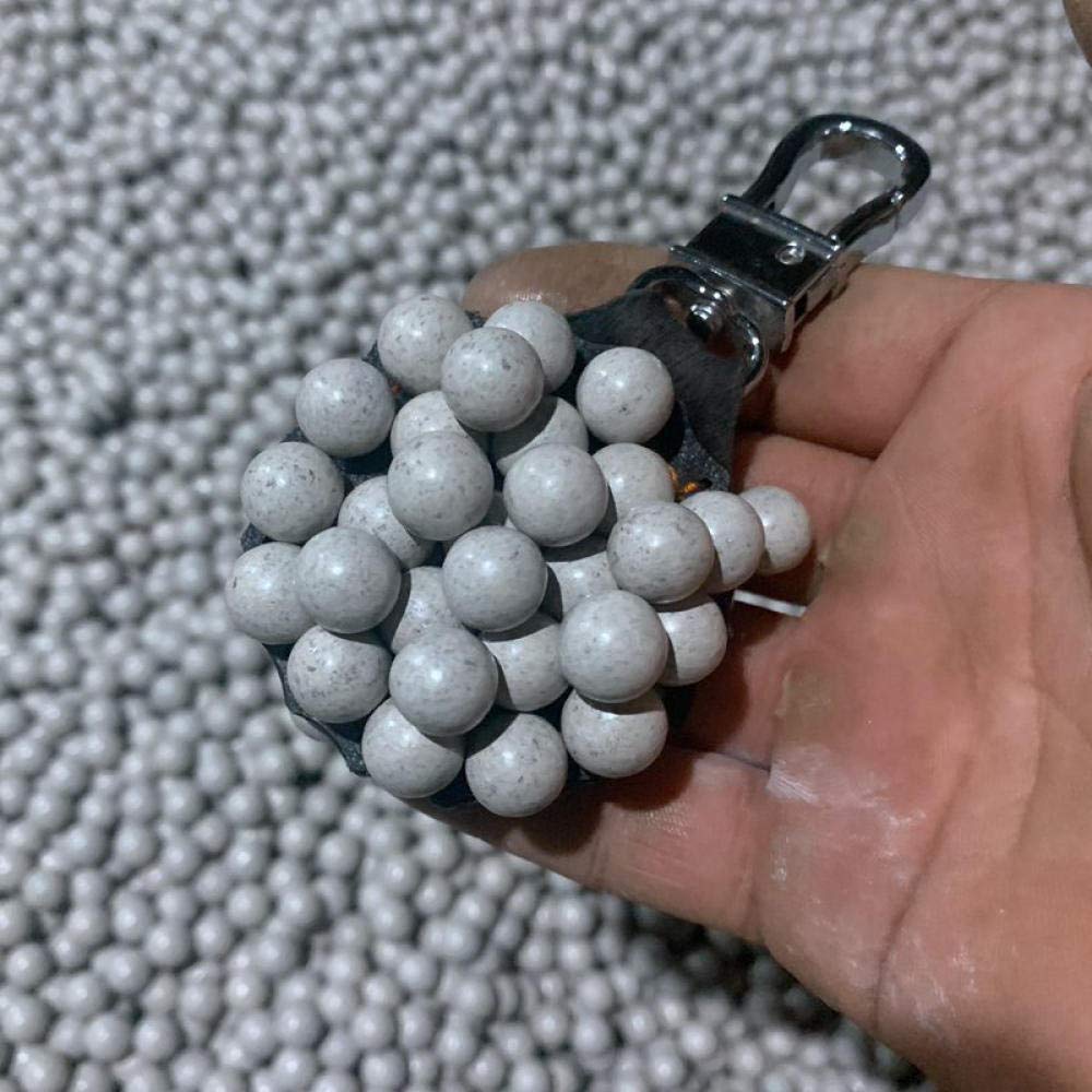 White Strong and Safe Weighting Super Hard Clay pellets 8mm9 mm 10mm Strong 11mm Bow Grain mm Clay pellets, 2.5kg-White Force (9-10) mm 2.5kg with Packaging