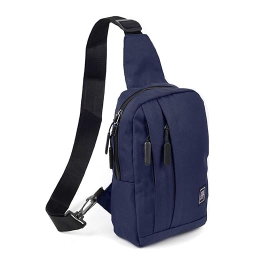 Westend Crossbody Canvas Sling Bag Backpack with Reversible Strap