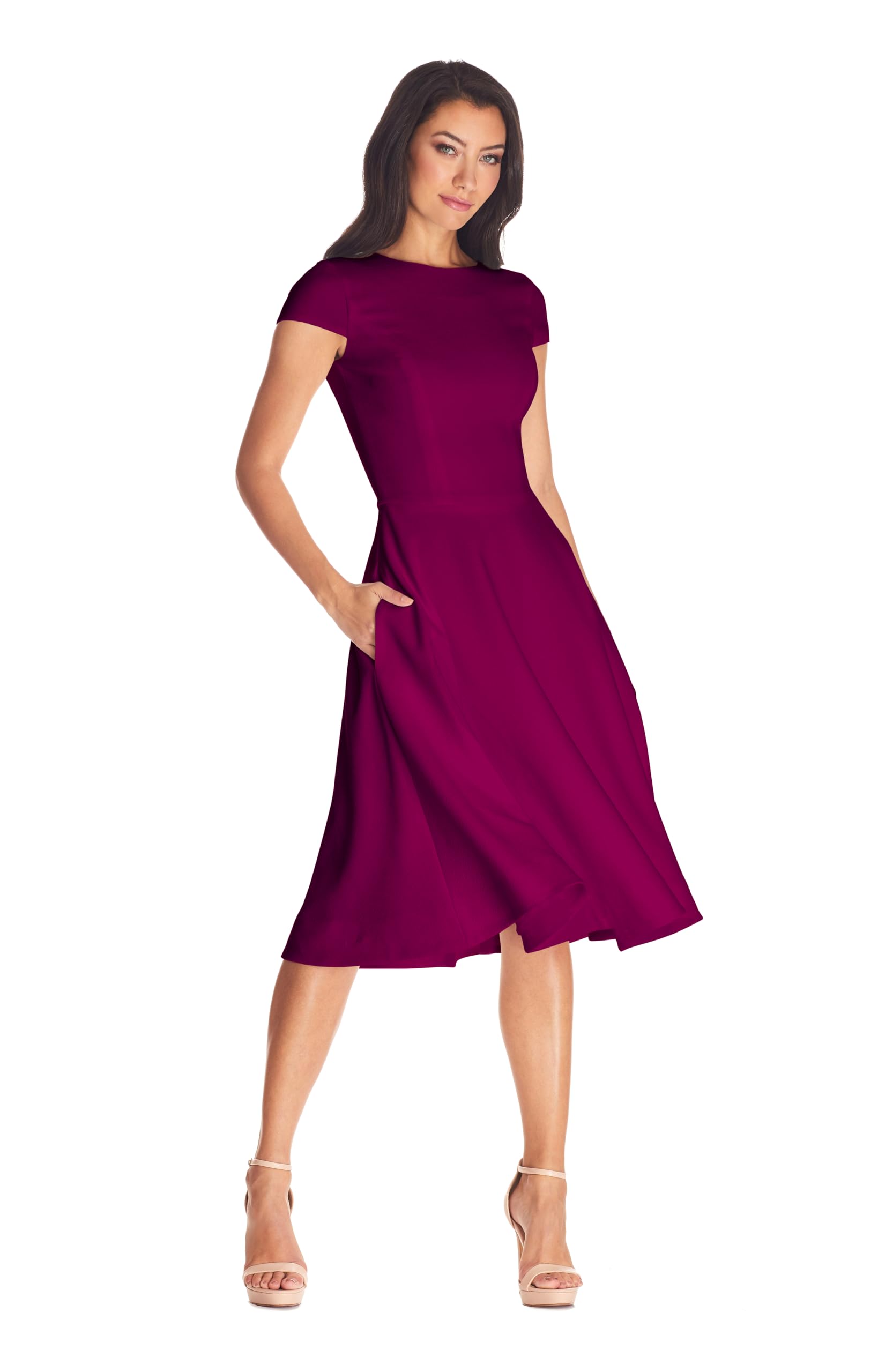 Dress The Population Women's Livia Midi High Dress
