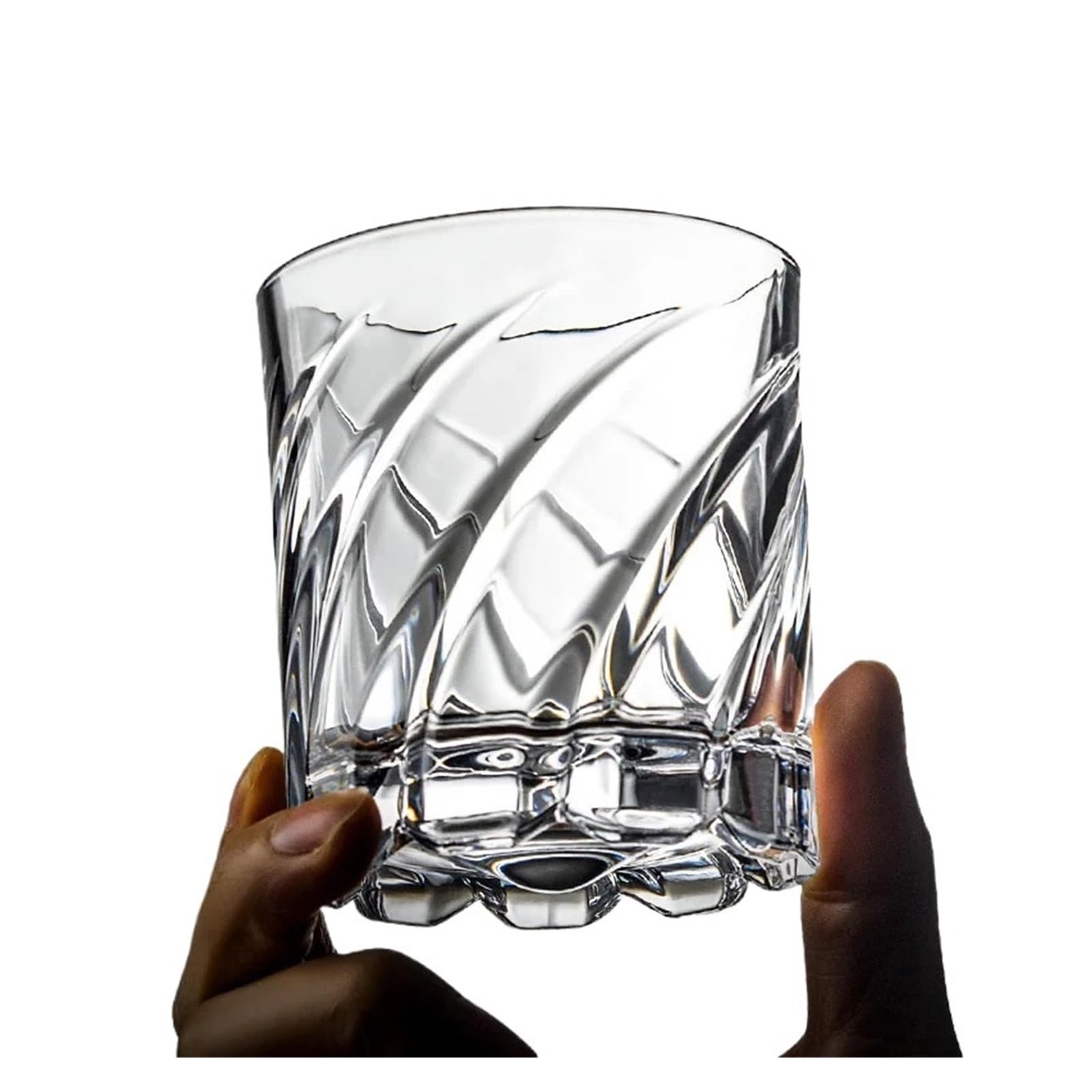Kristallgläser Rundes Trinkgeschirr aus Glas, transparent, Gletscher-Cocktails, Trinkglas, Becher, Trinkbecher, Saft, Milch, Cocktail-Trinkgläser