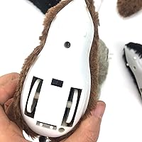 Vista 3 de Mangdunt Paquete de 6 ratones de carreras de cuerda con aspecto realista, cada uno mide 4-1/2 pulgadas de largo