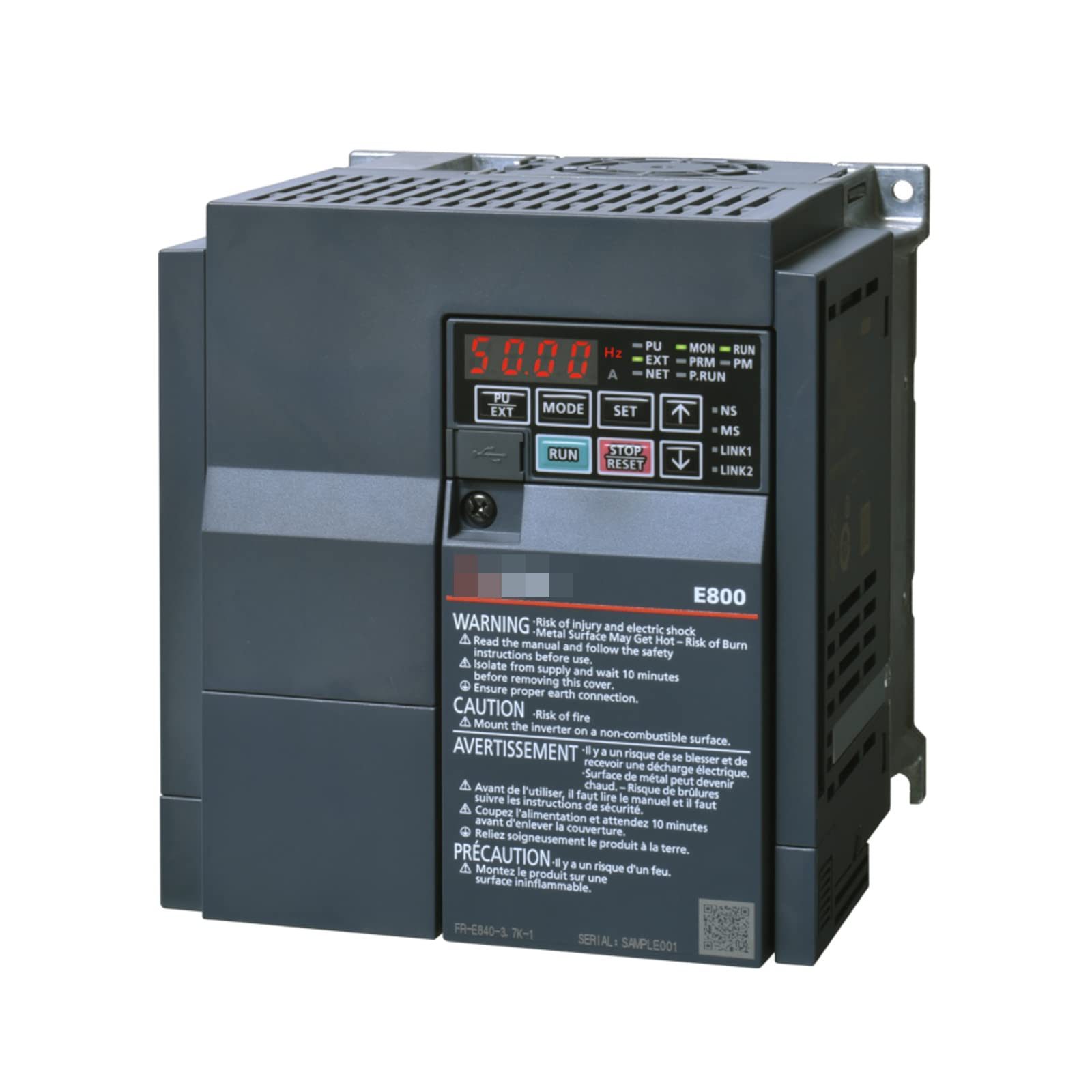 Amazon.co.jp: FR-E840-3.7K-1 インバータ FRE8403.7K1 （産業用 