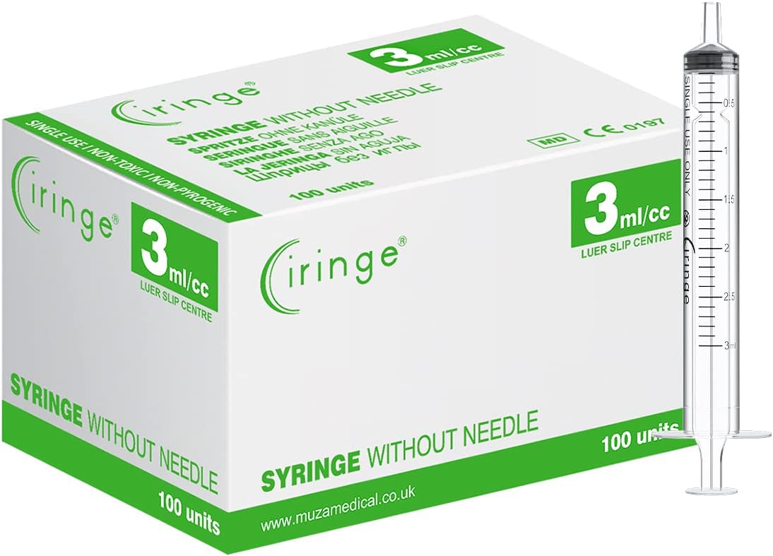 3 ml Syringe - Pack of 100