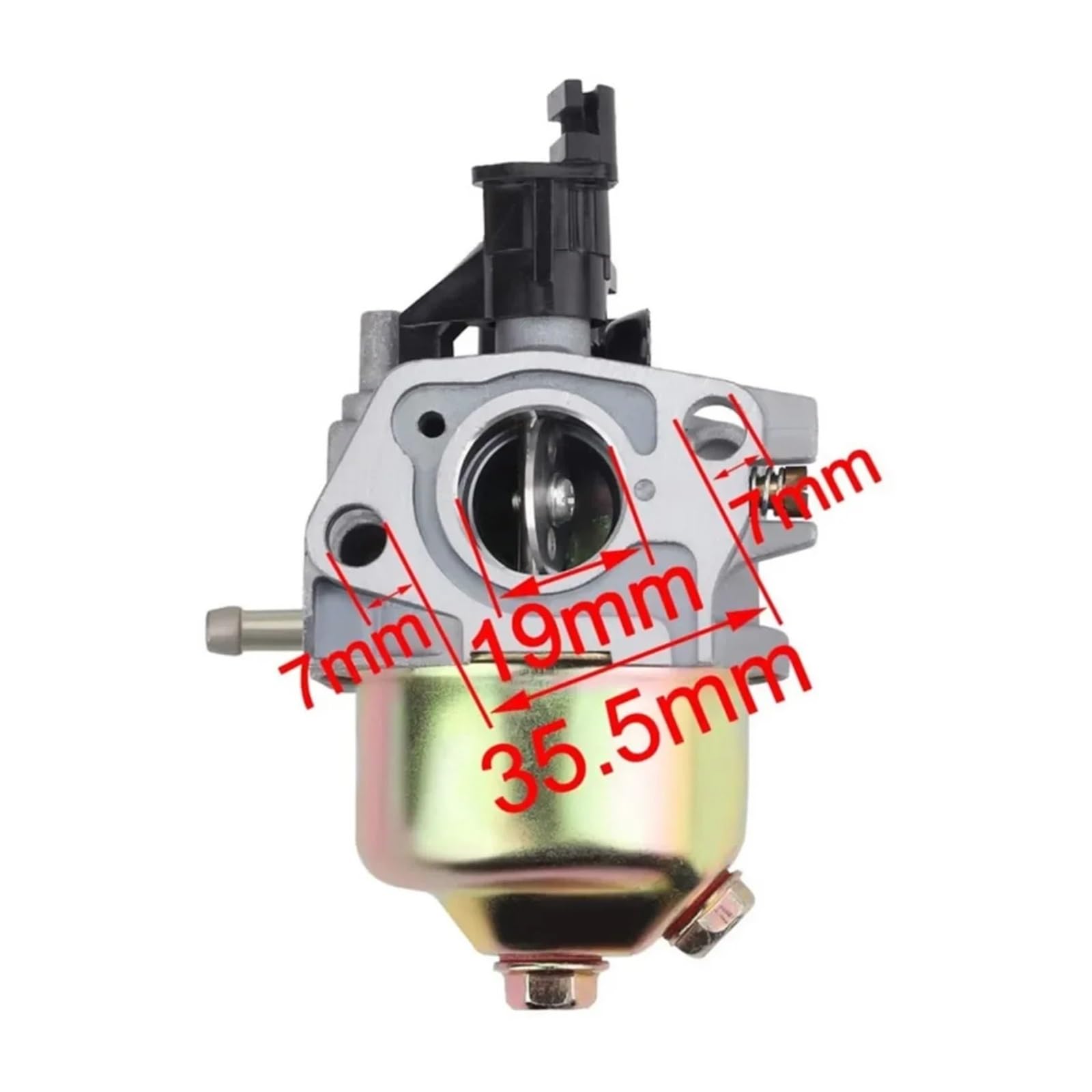 GX120 GX160 168 168F para Carburador para Honda para Generador 19MM repuestos Carburador 2KW - 3KW para Generador Gasolina con Motor Metal Reparar