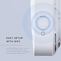 Vista 4 de Linksys WiFi Extender, WiFi 6 Range Booster, Dual-Band Booster, Internet Repeater, 2,000 Sq. ft Coverage, Speeds up to (AX1800) 1.8Gbps - RE7310