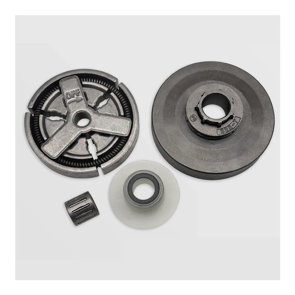 Kit tambour et pignon pour tronçonneuse 5200 idéal pour préparer le bois de chauffage
