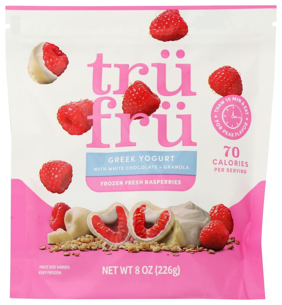 Greek Yogurt with White Chocolate・Granola Frozen Fresh Raspberries