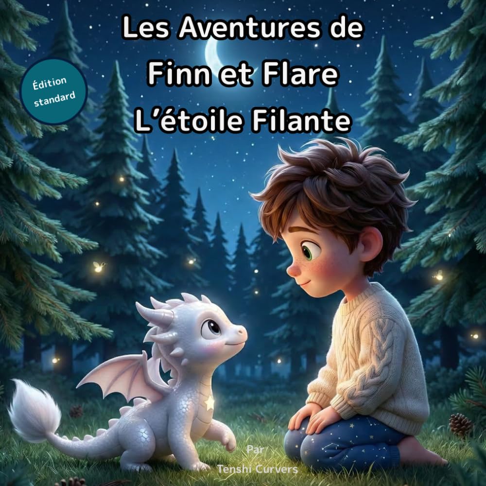 Les aventures de Finn et Flare : L’étoile filante: Conte pour enfants magique sur l’amitié et l’aventure avec découverte ludique et coloriages (4-7 ans)