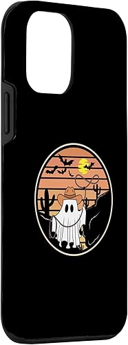 Miniatura 3 de iPhone 12 mini lindo, divertido fantasma vaquero de Halloween, familia, funda occidental
