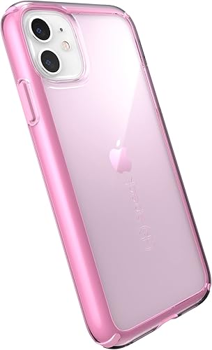 Speck Funda para iPhone 11, protección contra caídas, absorción de golpes, compatible con iPhone XR y iPhone 11, diseño de doble capa, con carcasa