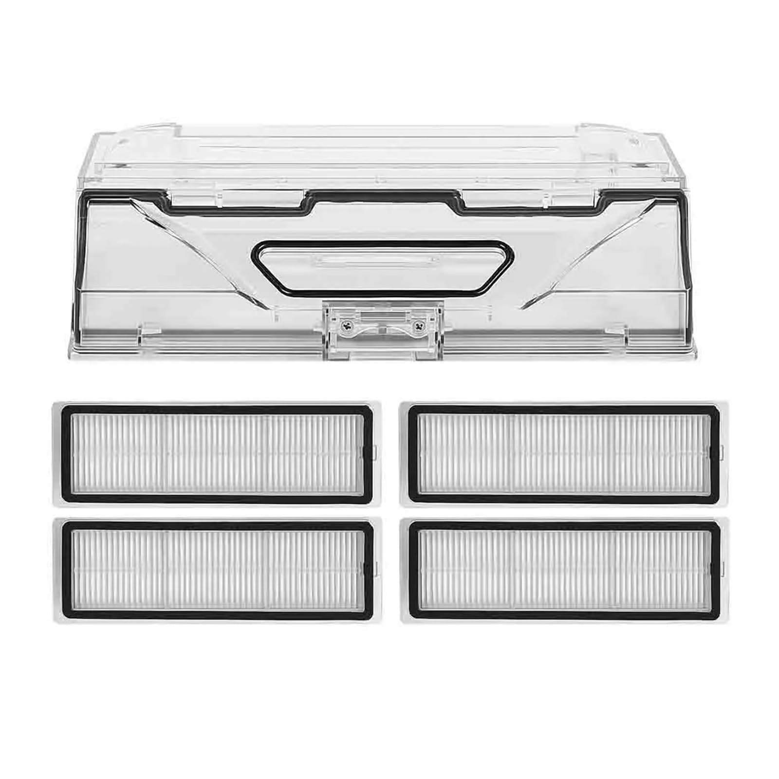 HIZON Vacuum Sweeping Robot Garbage Box Dust Collection Hepa Filter Part，Compatible For Xiaomi，Compatible For Mijia，1C STYTJ01ZHM(SET3)