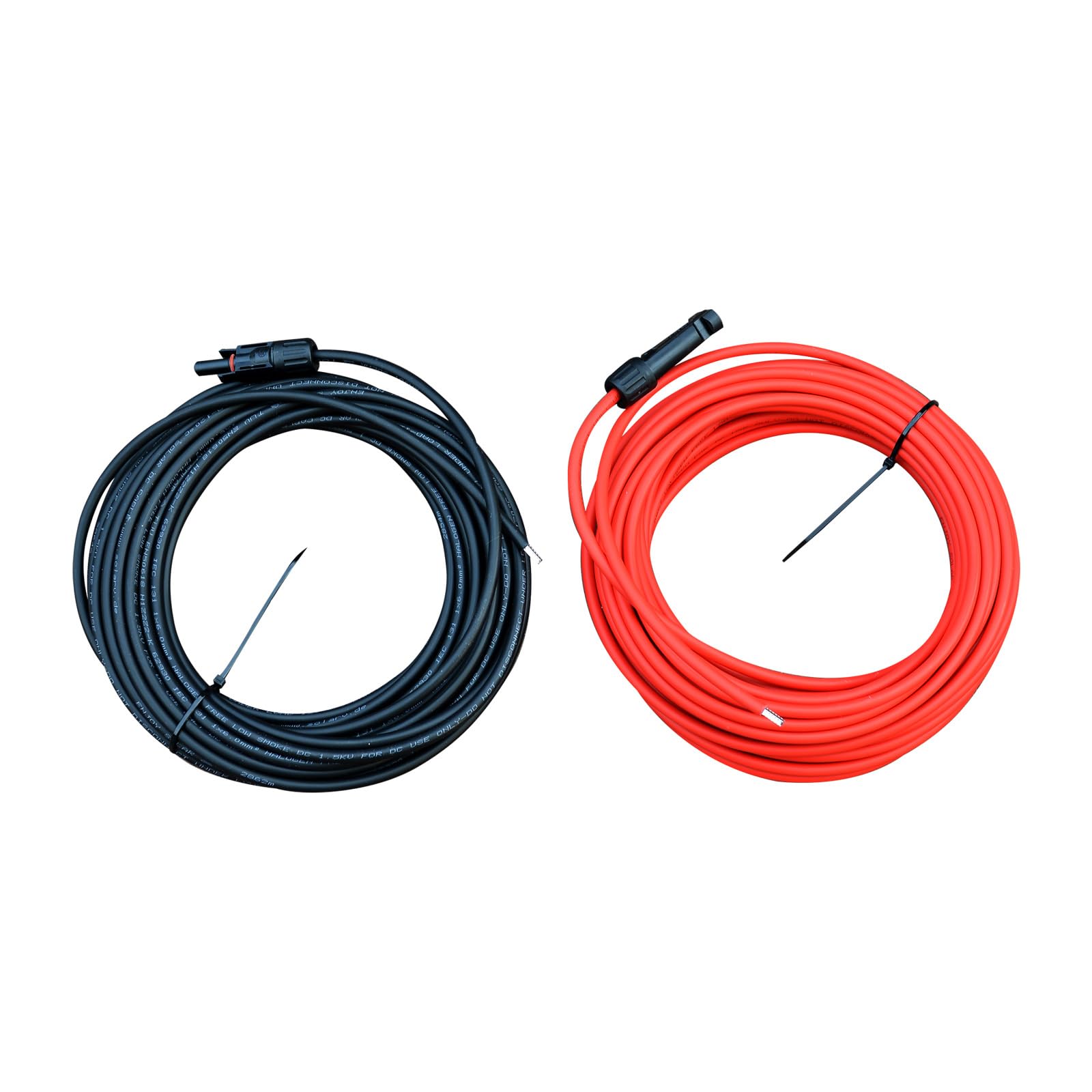 enjoy solar® 6 mm² 10 m profesjonalny kabel połączeniowy, regulator ładowania solarnego do modułu solarnego MC4, kompatybilny z wtyczką solarną
