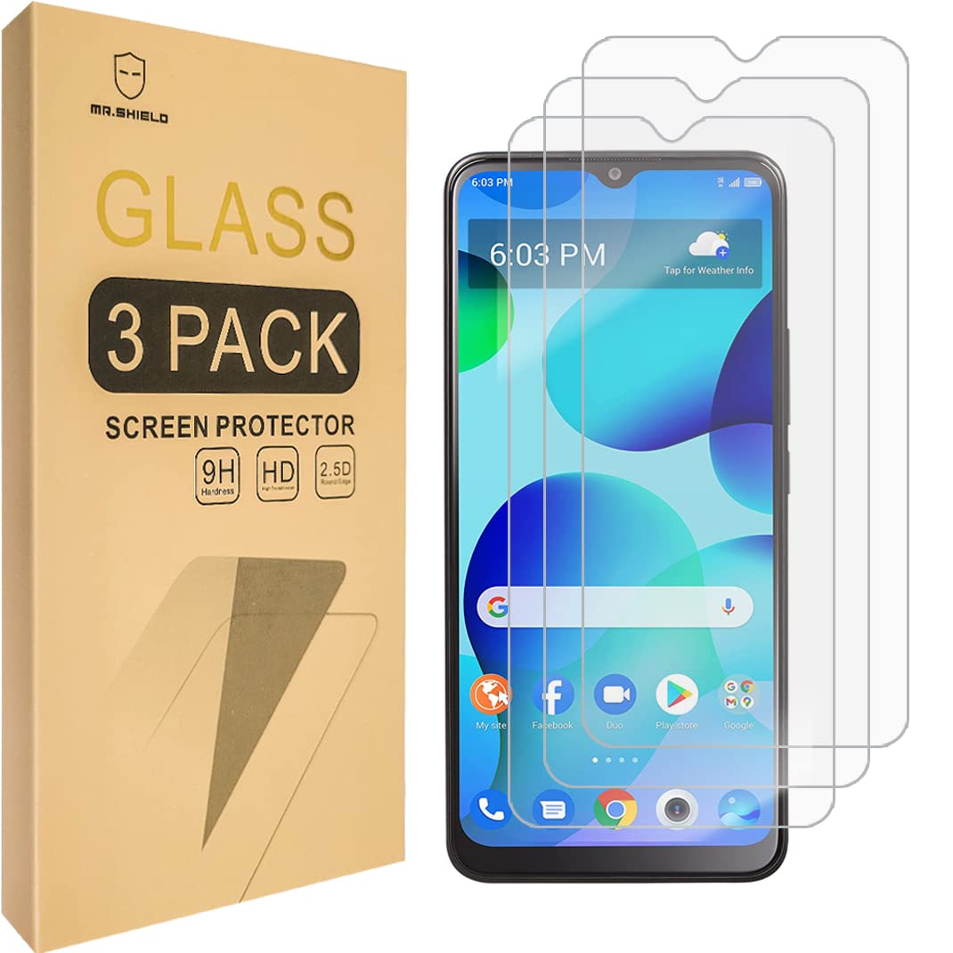 Mr.Shield [3-Pack] Designed For TCL 30T / TCL 30 T [Tempered Glass] [Japan Glass with 9H Hardness] Screen Protector