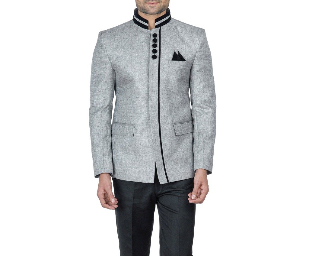 wintage Men's Rayon Bandhgala Festive Nehru Mandarin Blazer- Available in 4 Colors-picture-15