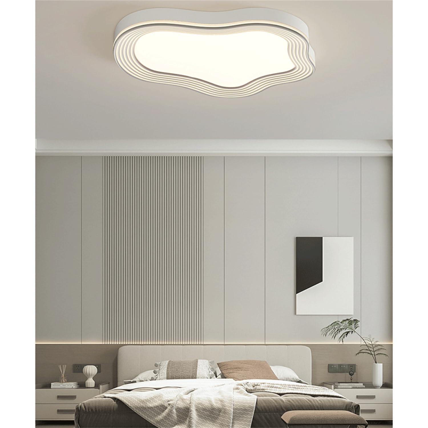 Unikalna Lampa Sufitowa Metalu, Ściemnialna Ontażu Wpuszczanego