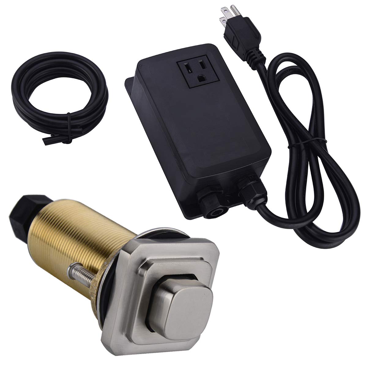 Buy BESTILL Sink Top Garbage Disposal Air Switch Kit with Single Outlet