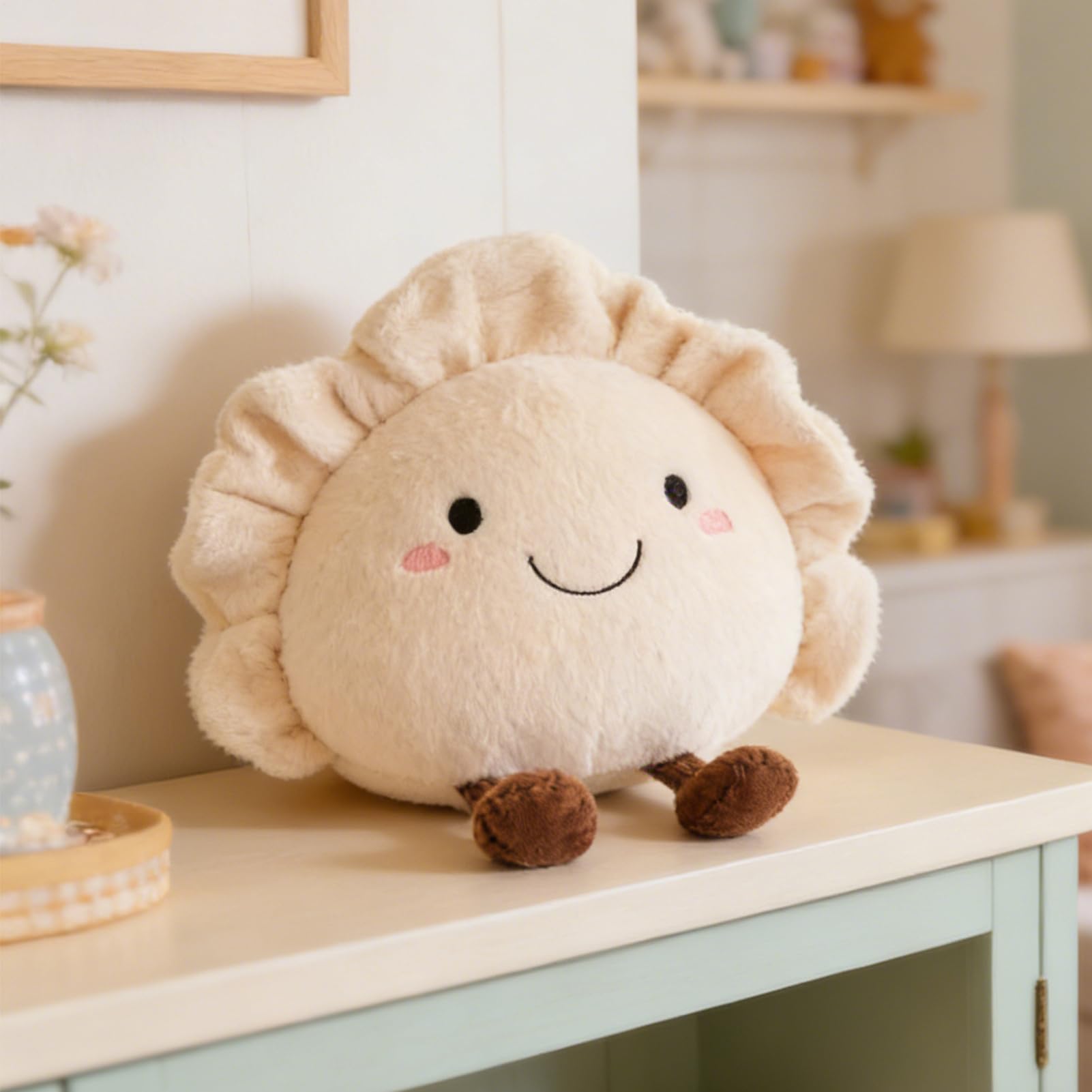 Generico Peluche Simpatica Decorazione per Camera Bambola Morbida