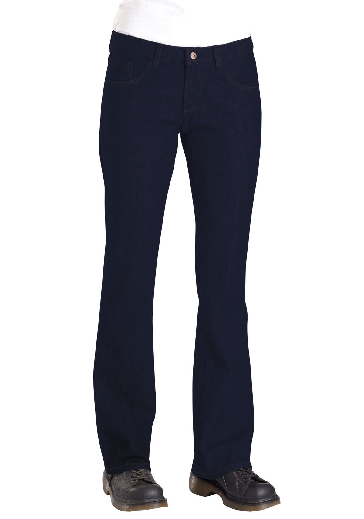Dickies Womens industriale Relaxed fit denim jeans, 18 Tall, Indigo Blue, 1