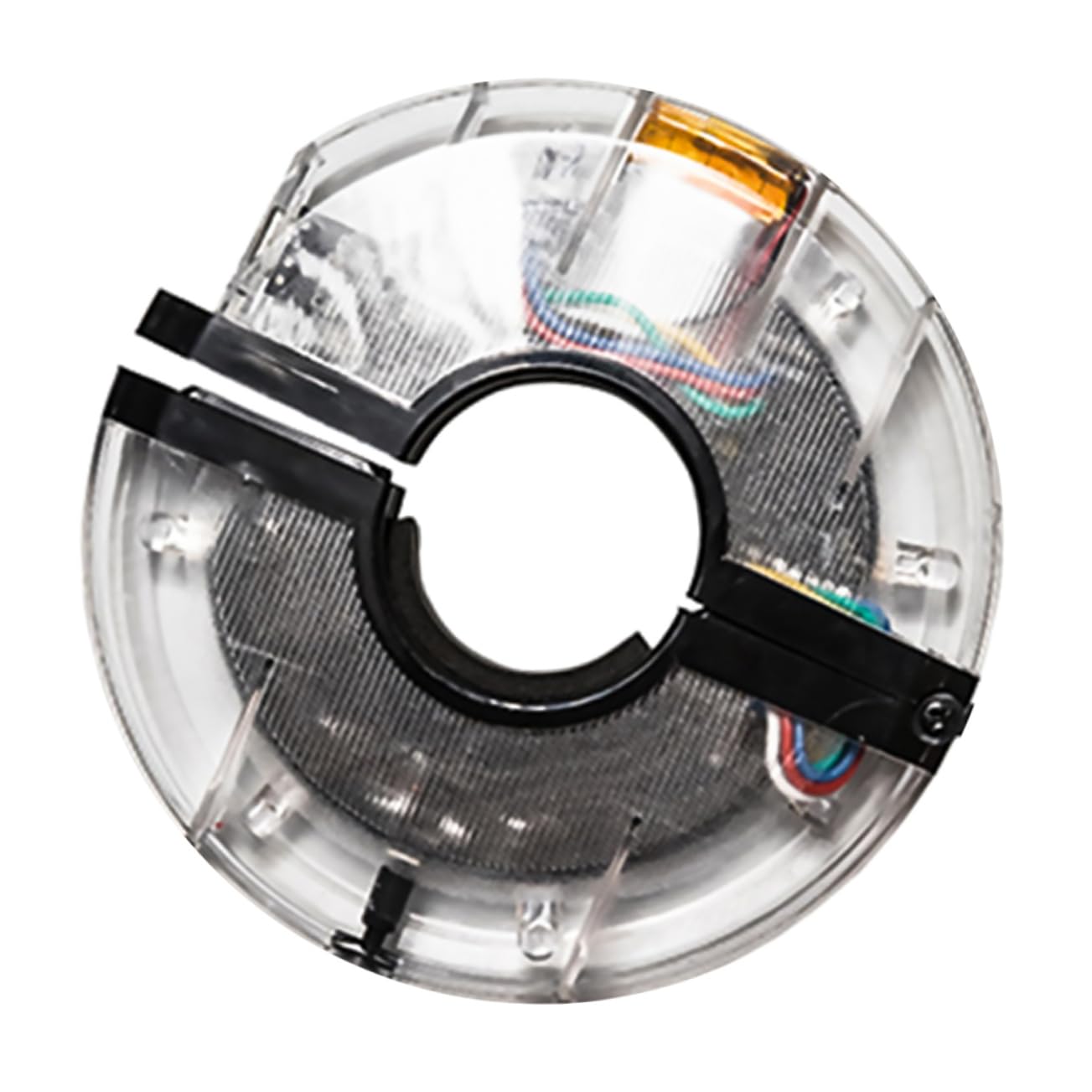 SUPVOX LED Vélo Étanche Voyant D'avertissement Voiture Vélo Lumière Feux De Vélo pour Roues Feux De Roue De Vélo Voyant Vélo Accessoires De Vélo Silver Plastique