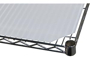 Large Shoe Rack for Closet: Omega Industrial Strength Shelf Liner