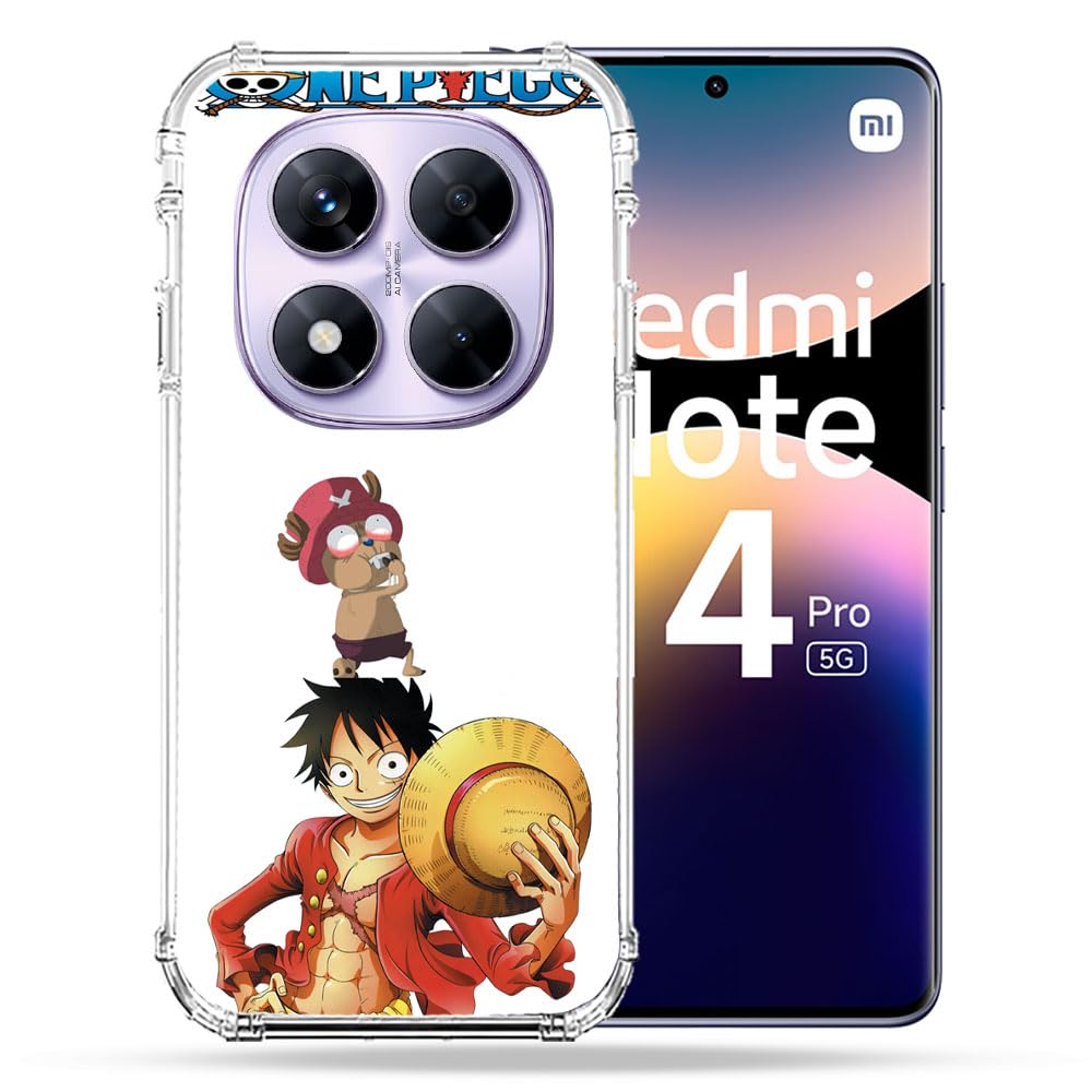 Coque Xiaomi Redmi Note 14 Pro 5G One Piece Chopper silicone antichoc - 2