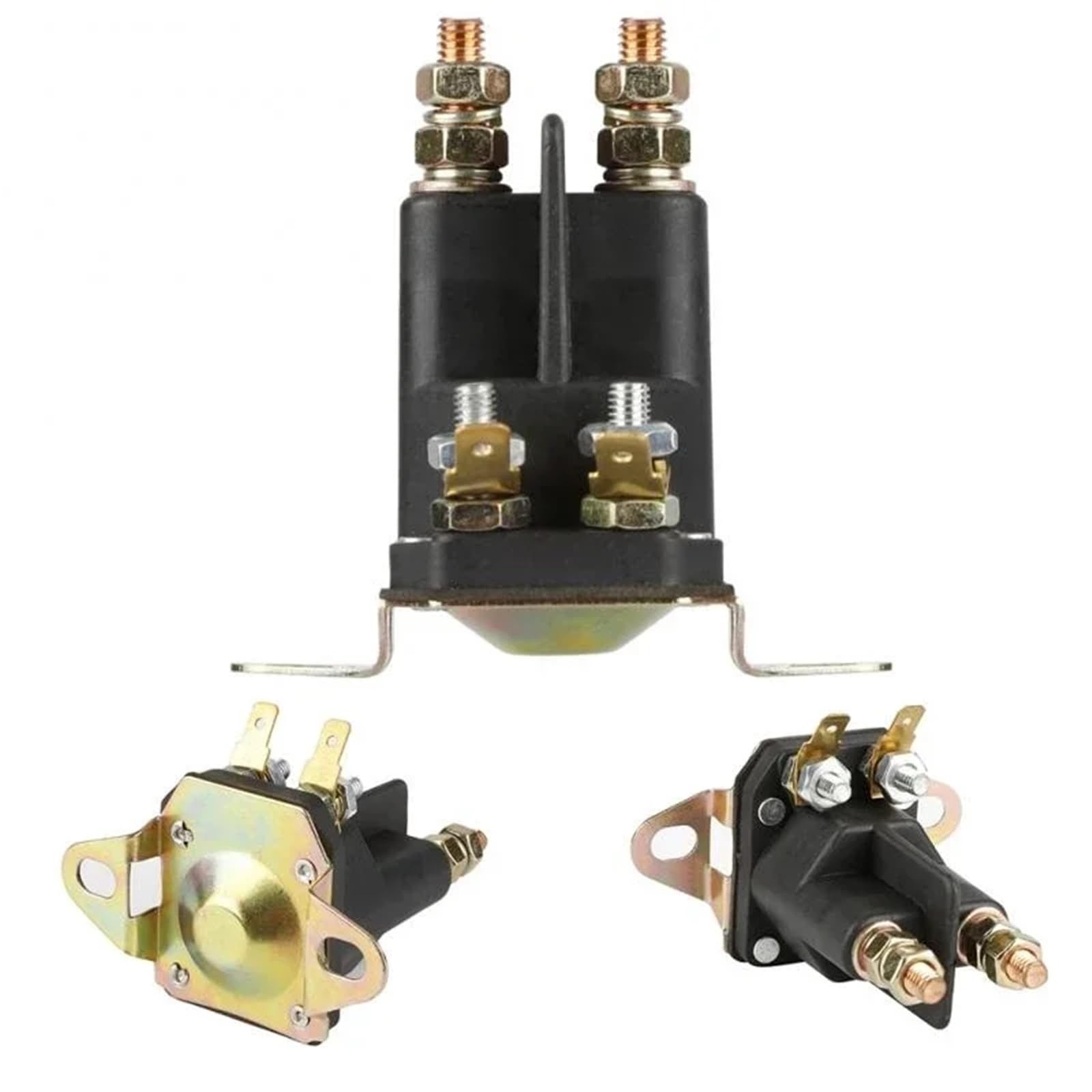 Interruptor de relé solenoide de arranque para Sears Craftsman 109081X sustituye a 109946 cortacésped tractor cortacésped piezas de repuesto accesorios