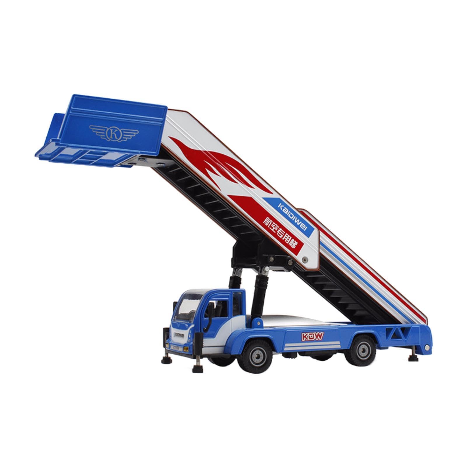 Spielzeugauto Modell Im Maßstab 1:43, Realistischer Transporter LKW, Faltbar, Aus Metallguss, für Jungen Im Alter von 3 bis 8 Jahren, Blau