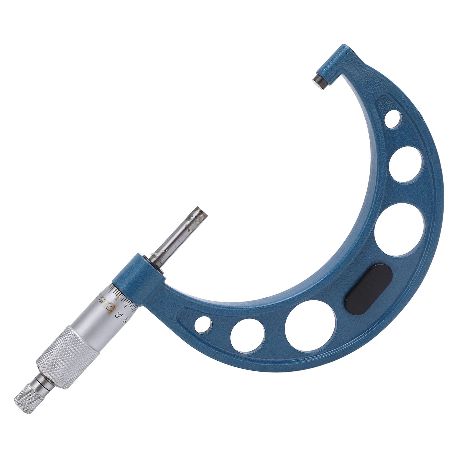 Palmer micrométrique en alliage stable à lecture précise 0,01 mm pour mesures externes – portable avec boîtier de rangement (75‑100/0,01 mm)