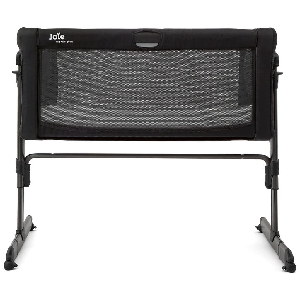 Joie roomie™ glide culla fianco letto, lato apribile, movimento oscillante, inclinazione rilassante, altezza regolabile, borsa da viaggio – dalla nascita a 6 mesi (0–9 kg), shale