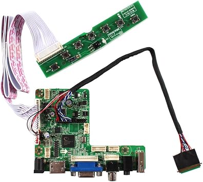 VGA USB AV LVDs Control Board VS-M53V2.0 for 14" 15.6 inch 1366x768 40pin LTN156AT02 LTN156AT09 LP156WH3 N156B6 B156XTN02.1 WLED LCD Screen