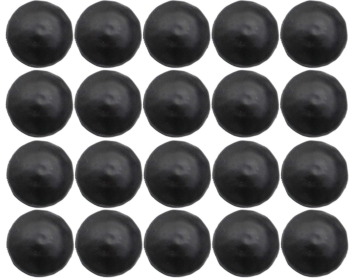 WINSOONMagnetic Decorative Garage Door Clavos Carriage House Entry Door Hardware - 1-3/4" x 1/2" - Magnet Mount