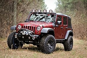 Omix-Ada (11609.30 4-Piece Fender Flare Kit for Jeep Wrangler