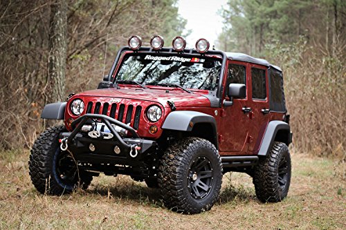 Omix-Ada (11609.30 4-Piece Fender Flare Kit for Jeep Wrangler