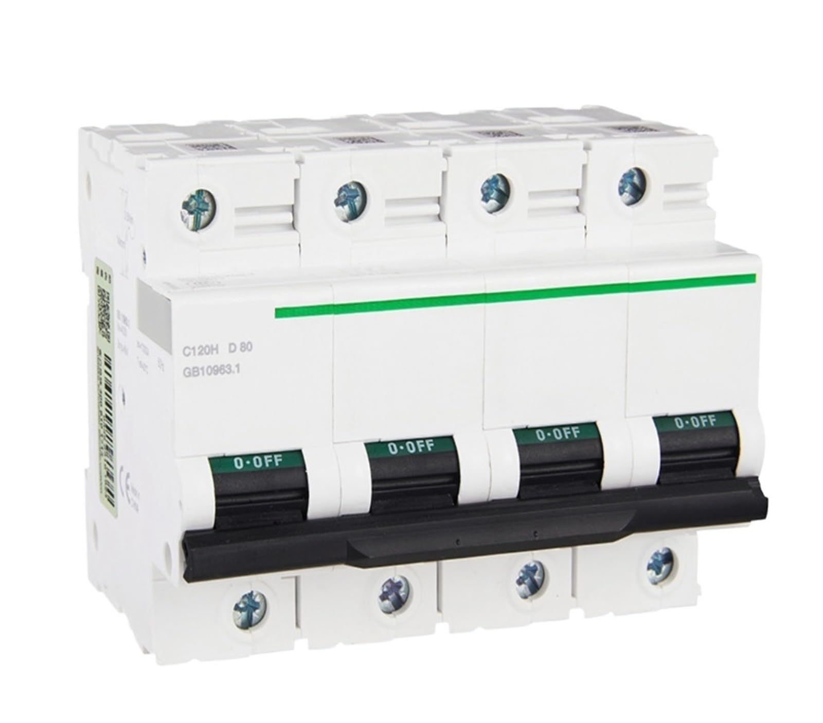 TYEXCZARF C120H 4P D 80A A9N19815 4P | 80A | D | 10KA C120 miniature circuit breaker