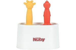 Nuby Animal Pops Ice Pop Mold: Cool Comfort for Little Explorers