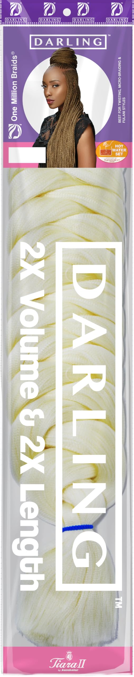 Darling One Million 2x Volume Braid, White : Amazon.co.za: Beauty