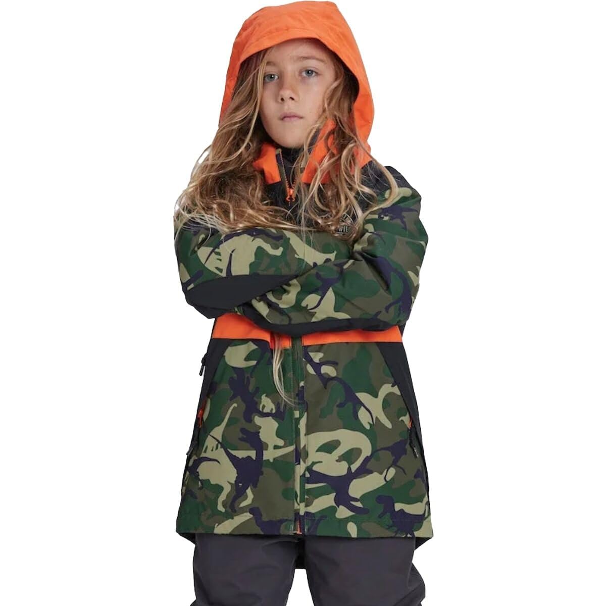AIRBLASTER Double Puffling Jacket - Kids', Og Dinoflage, L