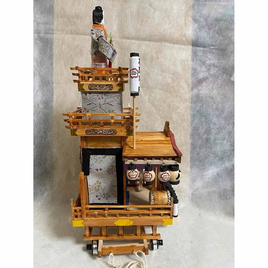 土浦祇園祭　桜町3丁目山車ミニチュア/送料込み 土浦祇園祭 桜町3丁目山車ミニチュア/送料込み