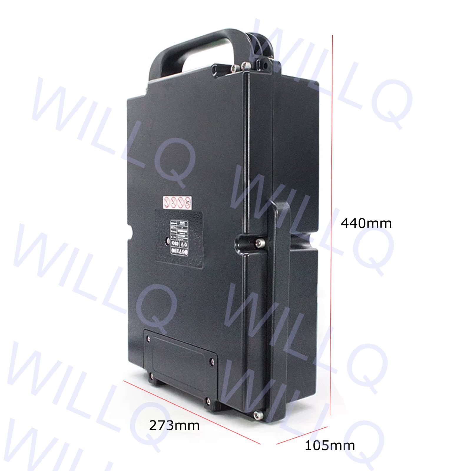 Batería Litio 24V 30Ah para vehículos manipulación almacenes logísticos | Batería LiFePO4 para transpaleta eléctrica, componentes internos, robusta y recargable